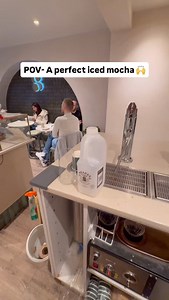 7M views · 15K reactions | POV- A perfect iced mocha  #barista #satisfying #coffee #cafe #reels #latteart #pov #specialtycoffee #aesthetic #mocha #chocolate | Connor Russell | Facebook