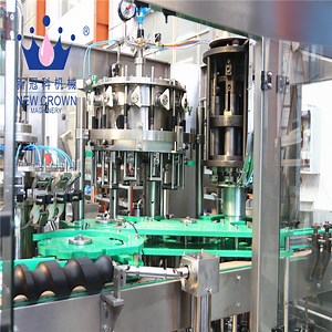 [Hot Item] Glass Bottle Automatic Craft Beer Filling Machine 18 Heads