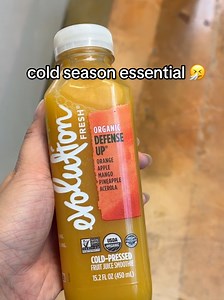 Cold-pressed to lock in fresh taste, antioxidants from Vitamin C, and a whole lot of bright flavor to power you through cold season. 🍊💫 How are you staying well this winter? | Evolution Fresh