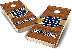 PROLINE NCAA 2' x 4' Notre Dame Fighting Irish Cornhole Board Set - Logo