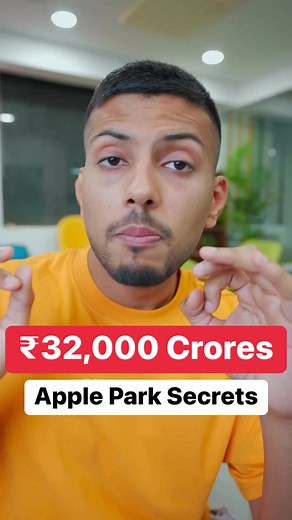 487K views · 2K reactions | ₹32,000 Crores Apple Park Secrets #reels #apple #iphone #applepark | Tech Burner | Facebook