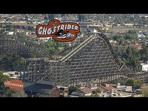 Ghost Rider (POV Front) Knotts Berry Farm Wooden Roller Coaster