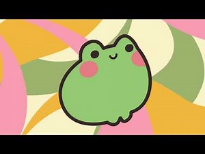 Cute Frog Screensaver - Animated Frog Screensaver - Squishy Frog Screensaver - HD - 1HR