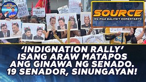9.4K views · 629 reactions | ‘INDIGNATION RALLY’ ISANG ARAW MATAPOS ANG GINAWA NG SENADO. 19 SENADOR, SINUNGAYAN! | Atty. Ricky Tomotorgo | Facebook