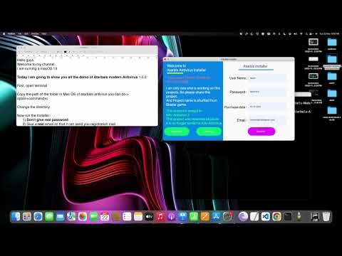 Atarbals modern Antivirus. Python Antivirus GUI. Tkinter