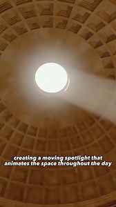 The Oculus of the Pantheon #history #romanempire #engineering | The History Hub