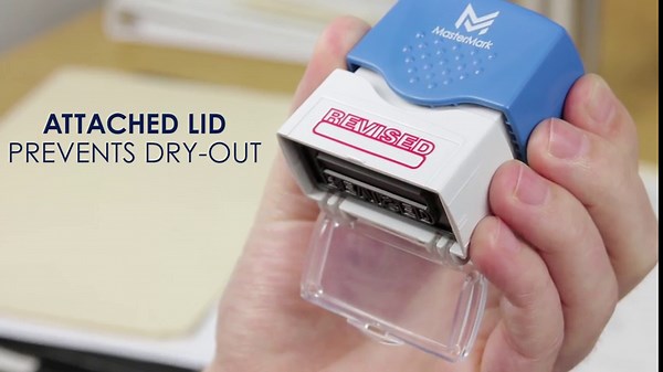 Amazon.com: Revised Stamp – MasterMark Premium Pre-Inked Office Stamp