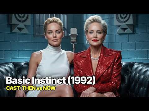 Basic Instinct stars 1992 vs 2026 Who remember this scene? Sharon Stone, Michael Douglas