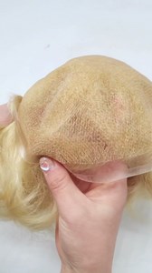 Hair System for Men Toupee 100% European Human Hair Systems Swiss Lace Mens Hairpieces and Toupees for Men Hairpiece Men Hair System7X9-100% density#420#4 Medium Brown+20% Grey