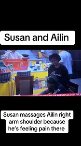 Susan Massages Ailin's Arm and Shoulder for Pain Relief