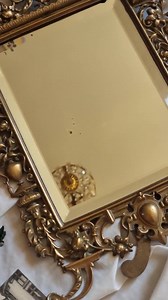 Large Bronze Table Mirror - Etsy Australia