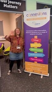 The Connexions Careers Adviser is here today to help provide information, advice, guidance and support for your future career! 🌟 She'll be here until 4pm and is based in the Job Shop!📍 | Bolton College