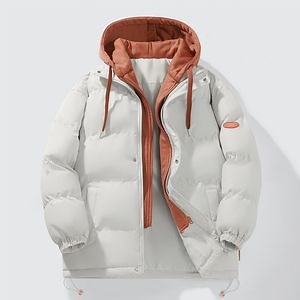 [Hot Item] Winter Custom Hooded Polyester Unisex Warm Puffer Jacket