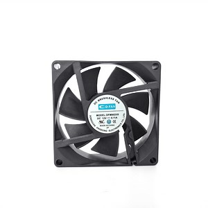 [Hot Item] D-FAN 80*80*25mm 12V DC 8025 Inverter Mute Axial Flow Cooling Fan for Construction and Manufacturing PBT Blades