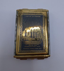 1933 Compact by Girey, Chicago World Fair - Etsy Canada