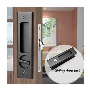 [Hot Item] Furniture Kitchen Door Entrance Hidden Sliding Door Pull Handle Lock with Keys