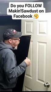 3.6K views | A simple #bigboxstore #diy #dryeraseboard with reverse able #chalkboardwall .. | Makin' Sawdust | Facebook