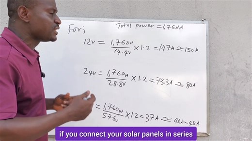 6K views · 128 reactions | How to size an MPPT solar charge controller. Pt 2. #solarenergy #solarpanels #solarchargecontroller #solarcharger #solarsysteminstallation | Solarwatt NG | Facebook