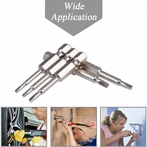 [Hot Item] Durable 5PCS Magnetic Bit Set for Triangle Head Screwdriver Bit