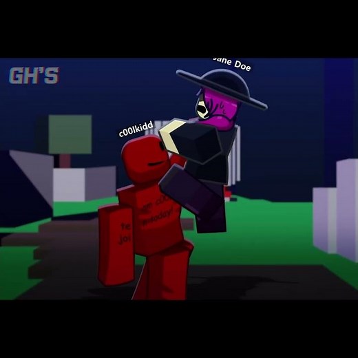 John doe X Jane doe - FORSAKEN | ROBLOX ANIMATION