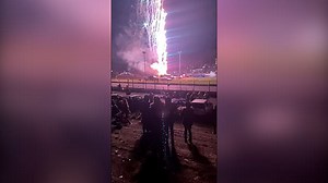 Truck full of fireworks explodes