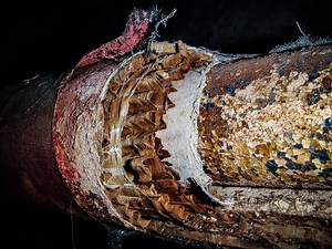 Asbestos and "Non-Asbestos" Aircell Pipe Insulation