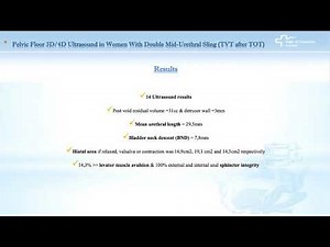 #175 Pelvic Floor 3D/4D Ultrasound in Women With Double Mid-Urethral Sling (TVT after TOT)