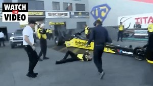 Explosion at dragway