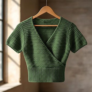 Crochet Wrap Top Pattern, Crochet Ribbed Wrap Top, Crochet Boho Top Pattern, Crochet Summer Top, Wrap Style Crochet Top, PDF - Etsy Canada