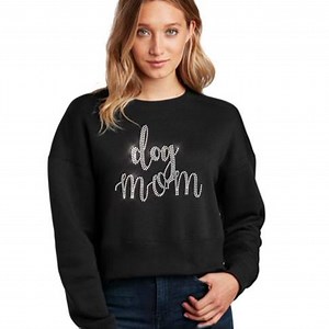 New! dog mom bling boxy fleece | Bling Is The New Black | Facebook