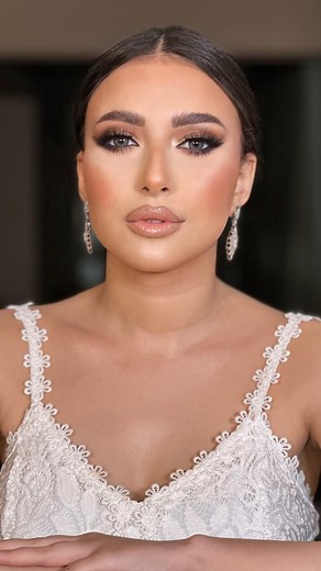 4.1K views · 67 reactions | In love with This combo ❤️ #mirnamagdybrides2022❤️ #makeup #lashes #contouring #bridalmakeup #bride #makeupbridesmaid #makeupbride #makeupbridal #قطر #الكويت #البحرين #ديي #الامارات #مصر #الجونة #فلسطين | Mirna Magdy Makeup artist | Facebook