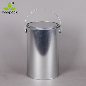 [Hot Item] Round Metal Containers 100ml/200ml/250ml/500ml/1L/1 Gallon/4L/5L, Tight Head or Open Head, Printed Customized