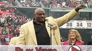 Fred Dean Honored at Halftime