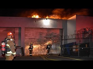 LAFD Extinguishes Roof Fire: Station 66
