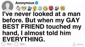 502K views · 12K reactions | [FULL STORY] I've never looked at a man before. But when my GAY BEST FRIEND touched my hand, I almost told him EVERYTHING. | Stereo Storytime | Facebook
