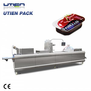 [Hot Item] High Capacity Thermoforming Jam Sauce Filling Sealing Packaging Line