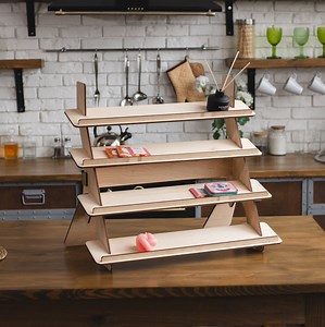 Craft Show Display Shelves, Craft Show Display Stand, Craft Market Display, Tabletop Display Stand Wood, Farmers Market Display - Etsy