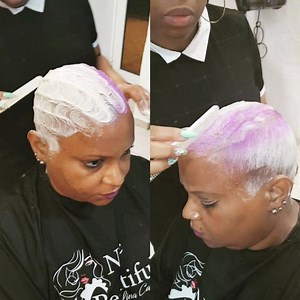 Waving like a Boss #fingerwaves #pixiewaves #guadeloupe #niceandbeautifulbylinacasper #guadeloupesalons #afrohaircom #designessentialsfrance #Martinique #caribbeangirl #caribbeansalon #sheekwe #blondhair | NICE and Beautiful by LINA Casper