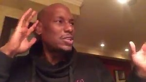 This is for you!!! | Tyrese Gibson