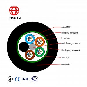 [Hot Item] GYTS 24 Core Indoor/ Outdoor Optical Fiber Cable for Communication