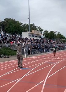Military Reunion At Relay Race Finish Line | Rush Brush