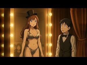 Stage Shock: Magician Becomes Woman! || Gender Swap | Tg Tf | Body Swap | Gender Bender | Tg Caption