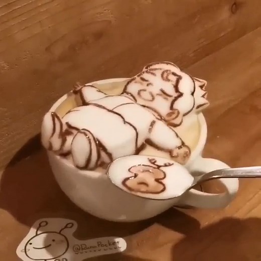 10K views · 391 reactions | Japanese cafe makes the cutest coffee ☕️☕️ #Welcometojapan #japanese #japanesefood #cofffee | Welcome to Japan | Facebook