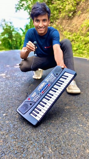 Electronic Keyboard Piano and Wireless Mic Unboxing Tasting #piano #unboxing #tasting #trendingshort #viralshorts #gadiwalacarton #rccar #viralreels #toys | Rajib toys