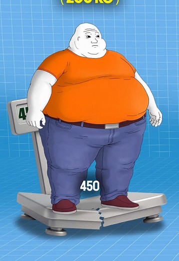 How FAT is TOO FAT ? #interestingfacts #2danimation #weightloss #overweight #fat