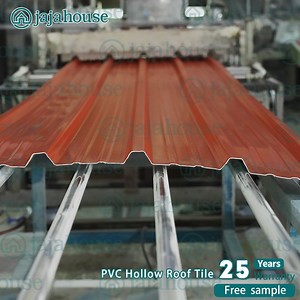 [Hot Item] Durable PVC Trapezoidal Plastic Roof Tiles for Outdoor Use