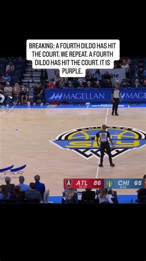 Sh*ts & Gigs on Instagram: "BREAKING: A FOURTH DILDO HAS HIT THE COURT. WE REPEAT. A FOURTH DILDO HAS HIT THE COURT. IT IS PURPLE."