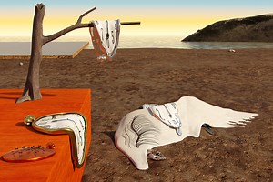 The Persistence of Memory (Dalí, 1931) - 3D renderings - Guilherme Casagrande