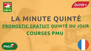 PRONOSTICS PMU GRATUIT DE LA MINUTE QUINTE DU JOUR MERCREDI 6 MARS 2024 #325838 🔥Abonnez vous à notre Chaine Youtube TURF FR. Chaque jour notre pronostic tiercé quarté quinté gratuitement pour la course Quinté PMU du jour. ✅Retrouvez nos abonnements VIP TURF FR à partir d'1€/mois ! https://www.turf-fr.com/boutique ✅ Devenez un parieur professionnel, c’est possible avec notre formation : https://www.turf-fr.com/formation/ Postez votre pronostic et tentez de gagner 6 mois d'abonnement à notre pac
