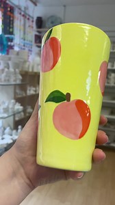 Heres how we created a peach design for a sample! If you want to learn how to create more fruit designs, why not come on our fruit workshop! More info at www.mycraftymonkey.com/adults-night #potterypainting #paintyourownpottery #fruitpottery #stneots #cambs #cambridgeshire #peaches | Delicious Recipes | Facebook